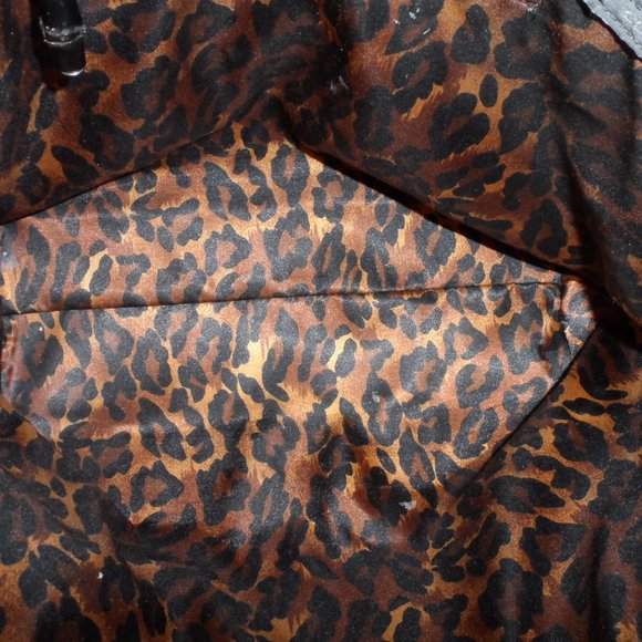 Clever Carriage Company Python Print Calf Hair Large Tote Bag - Picture 16 of 16